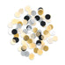 MIXED METALLICS JUMBO PARTY TISSUE CONFETTI - GOLD, SILVER, BLACK - AyaZay Wedding Shoppe