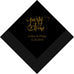 PERSONALIZED FOIL PRINTED PAPER NAPKINS - Party Time
(50/pkg)
