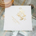 PERSONALIZED FOIL PRINTED PAPER NAPKINS - Bling Bling
(50/pkg)