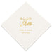 PERSONALIZED FOIL PRINTED PAPER NAPKINS - Good Vibes
(50/pkg)