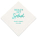 PERSONALIZED FOIL PRINTED PAPER NAPKINS - Ready Set Splash
(50/pkg)