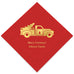 CHRISTMAS TRUCK PRINTED NAPKINS (50/pkg)