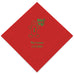 GINGERBREAD MAN PRINTED NAPKINS (50/pkg)