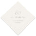PERSONALIZED FOIL PRINTED PAPER NAPKINS - 80 Years
(50/pkg)