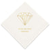PERSONALIZED FOIL PRINTED PAPER NAPKINS - Cheers Geometric Diamond
(50/pkg)