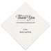 PERSONALIZED FOIL PRINTED PAPER NAPKINS - Thank You For Sharing
(50/pkg)