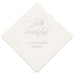 PERSONALIZED FOIL PRINTED PAPER NAPKINS - Hello Beautiful
(50/pkg)