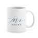 PERSONALIZED COFFEE MUG - MR - AyaZay Wedding Shoppe