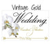 CLASSIC ORCHID WEDDING DIRECTIONAL SIGN - AyaZay Wedding Shoppe