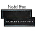 SMALL RECTANGULAR TAG WITH CHALKBOARD PRINT DESIGN - AyaZay Wedding Shoppe