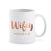 PERSONALIZED COFFEE MUG - WIFEY - AyaZay Wedding Shoppe