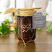 GLASS MASON JAR WITH GOLD LID FAVOUR (12/pkg) - AyaZay Wedding Shoppe