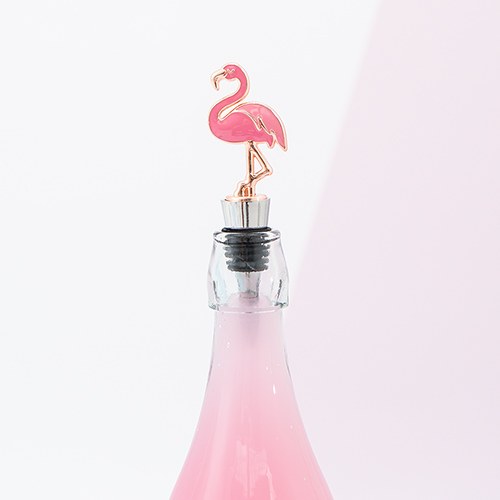 PINK FLAMINGO BOTTLE STOPPER - AyaZay Wedding Shoppe