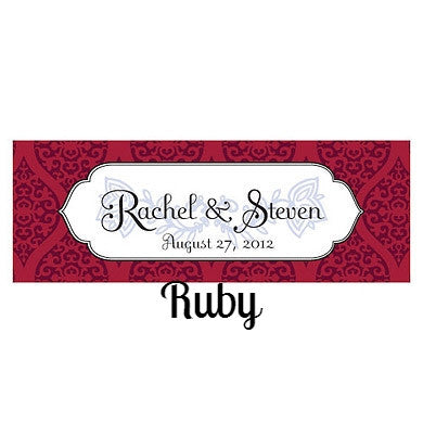 MOROCCAN SMALL RECTANGULAR TAG - AyaZay Wedding Shoppe