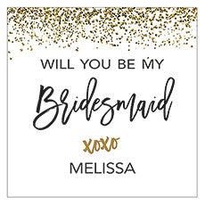 SPARKLE SQUARE TAG - AyaZay Wedding Shoppe