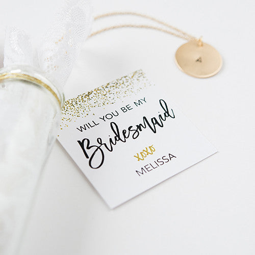 SPARKLE SQUARE TAG - AyaZay Wedding Shoppe