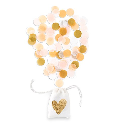 SPRING MIX JUMBO PARTY CONFETTI - PINK, BLUSH, GOLD - AyaZay Wedding Shoppe