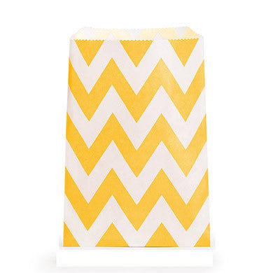 CHEVRON FAVOUR BAGS - Various colours - AyaZay Wedding Shoppe
