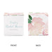 MINI CUSTOM PRINTED SQUARE PAPER FAVOR BOXES - FLORAL GARDEN PARTY