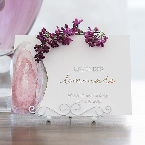 AGATE ALLURE LARGE CARD TABLE SIGNAGE (4/pkg) - AyaZay Wedding Shoppe