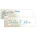 FEATHER WHIMSY SMALL RECTANGULAR FAVOUR TAG - AyaZay Wedding Shoppe