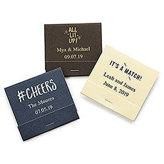 PERSONALIZED MATCHBOOK