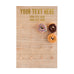 PERSONALIZED WOODEN DONUT WALL DISPLAY - CUSTOM TEXT