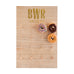PERSONALIZED WOODEN DONUT WALL DISPLAY - SANS SERIF MONOGRAM