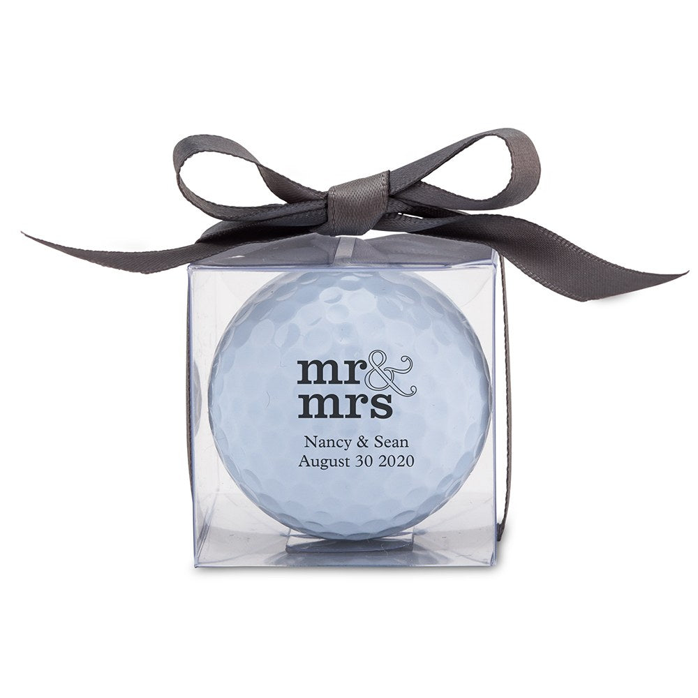 PERSONALIZED GOLF BALL FAVOR