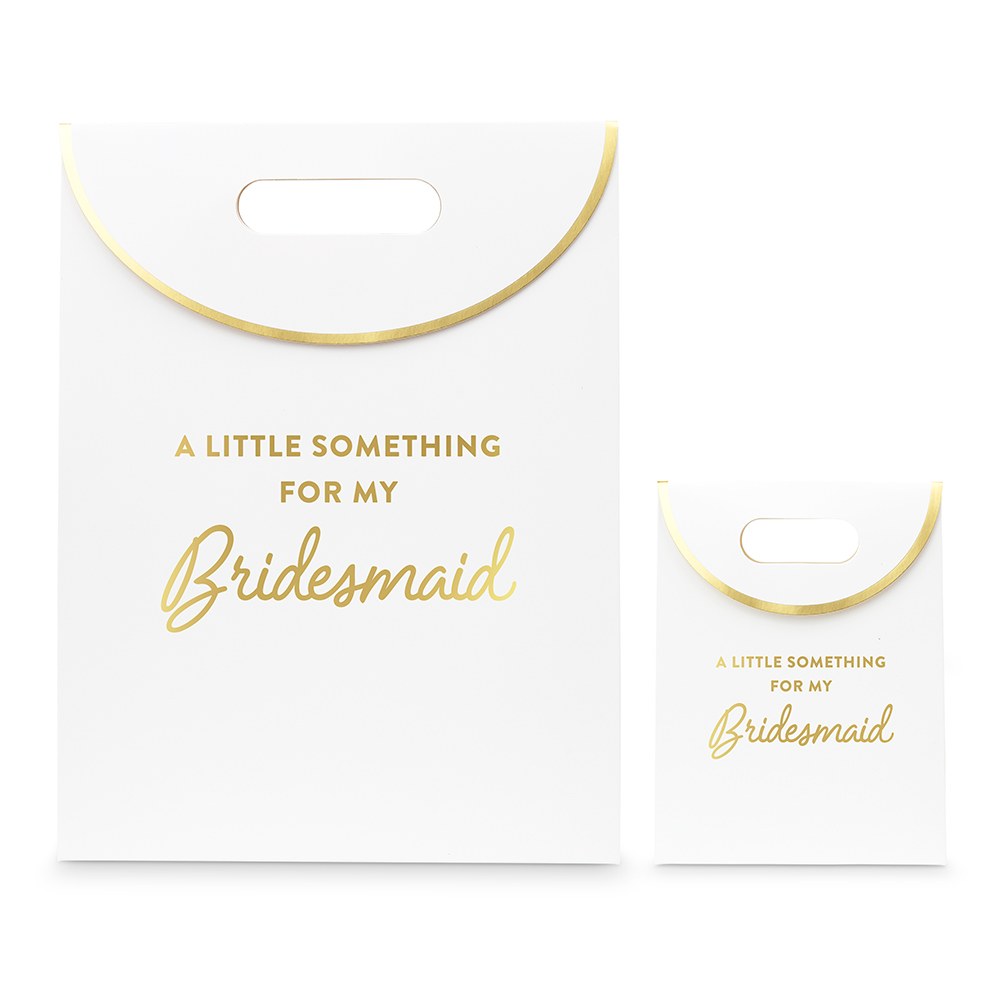 PAPER GIFT BAG WITH HANDLES - FOR MY BRIDESMAID