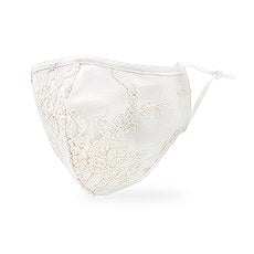 LUXURY REUSABLE, WASHABLE CLOTH FACE MASK WITH FILTER POCKET - BRIDAL BOUTIQUE