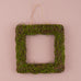 FAUX MOSS AND WICKER SQUARE FRAME - AyaZay Wedding Shoppe