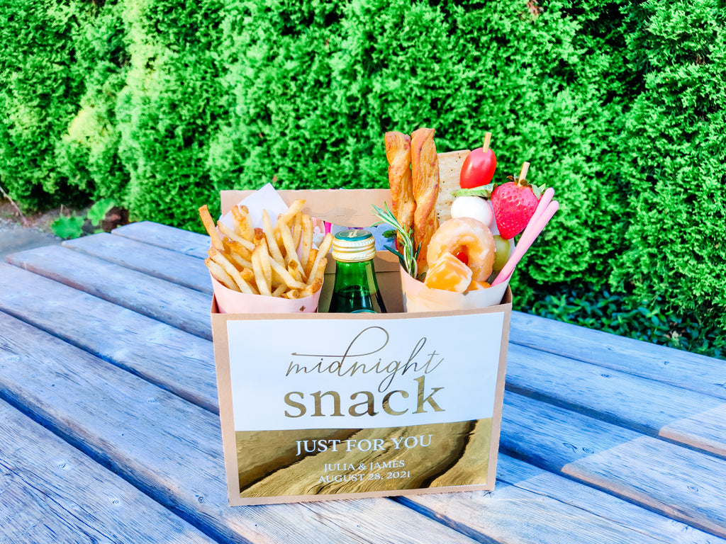 Paper Bag Snack Caddy