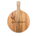 "iftar platter" WOODEN ROUND CUTTING BOARD WITH HANDLE
