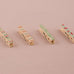 VINTAGE WOODEN CLOTHESPINS WITH ENGLISH GARDEN PATTERN - AyaZay Wedding Shoppe