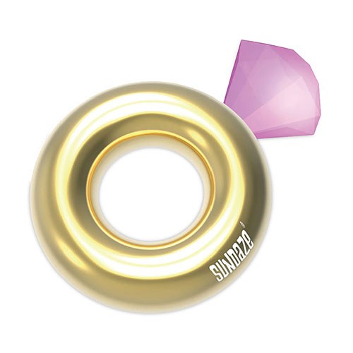 DIAMOND RING INFLATABLE POOL FLOAT – AyaZay Wedding Shoppe