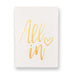 GOLD FOIL ALL IN PLAYING CARDS