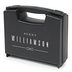 PERSONALIZED RING BRIEFCASE - SPECIAL AGENT RING BEARER - AyaZay Wedding Shoppe