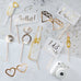 PHOTO BOOTH PROPS - GOLD FOIL