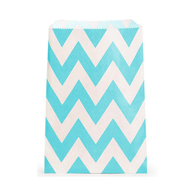 CHEVRON FAVOUR BAGS - Various colours - AyaZay Wedding Shoppe