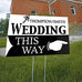 WEDDING THIS WAY WEDDING DIRECTIONAL SIGN - AyaZay Wedding Shoppe